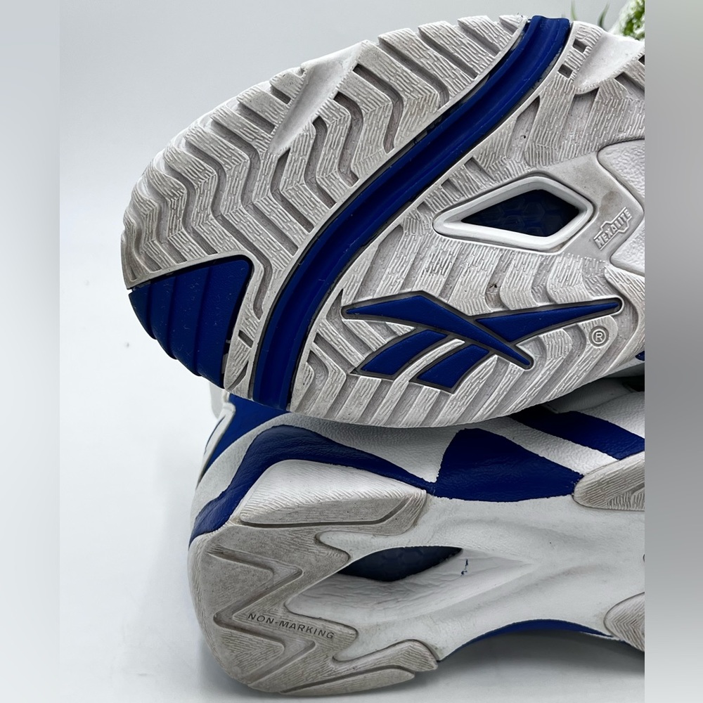 Reebok Kamikaze II Letter of Intent Shoes Dark Royal Blue & White Mens Size 9.5 - Picture 12 of 16